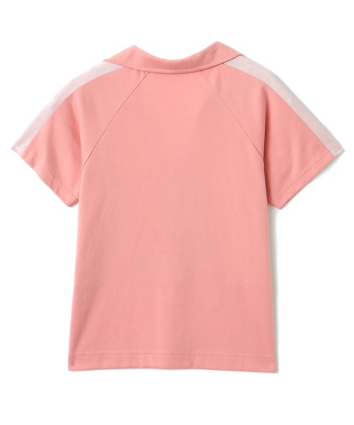 atmos pink(アトモスピンク)の「atmos pink Rugger Polo Shirt / アトモス ピンク ラガー ポロシャツ(ポロシャツ・レディース・ブラック/ピンク・FREE)」の10枚目の写真