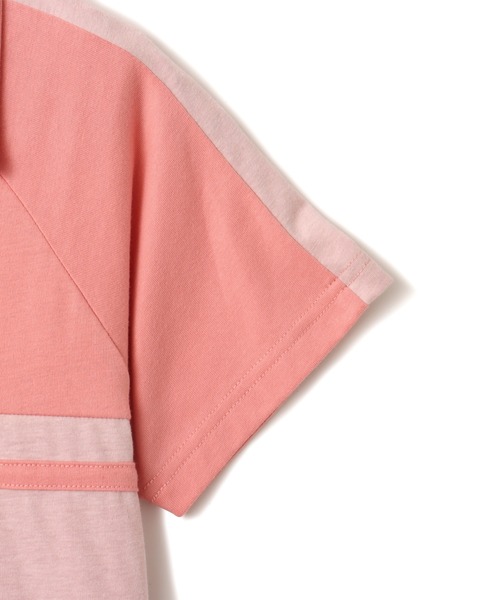 atmos pink(アトモスピンク)の「atmos pink Rugger Polo Shirt / アトモス ピンク ラガー ポロシャツ(ポロシャツ・レディース・ブラック/ピンク・FREE)」の8枚目の写真