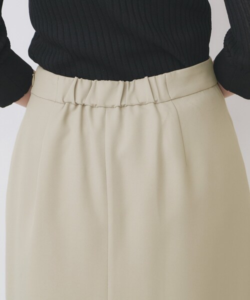 index（インデックス）の「バックフレアマーメイドスカート【洗濯機洗い可/イージーアイロン】（スカート・レディース・ブラック/イエロー系その他/ベージュ・36/38/40/42）」の20枚目の写真