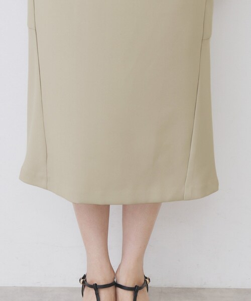 index（インデックス）の「バックフレアマーメイドスカート【洗濯機洗い可/イージーアイロン】（スカート・レディース・ブラック/イエロー系その他/ベージュ・36/38/40/42）」の21枚目の写真