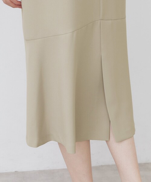 index（インデックス）の「バックフレアマーメイドスカート【洗濯機洗い可/イージーアイロン】（スカート・レディース・ブラック/イエロー系その他/ベージュ・36/38/40/42）」の22枚目の写真