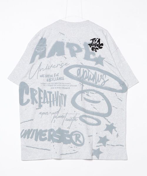AAPE BY A BATHING APE(エーエイプバイアベイシングエイプ)の「AAPE THEME MAIN TEE(Tシャツ/カットソー・メンズ・オフホワイト・X-LARGE/SMALL/MEDIUM/LARGE/XX-LARGE)」の6枚目の写真