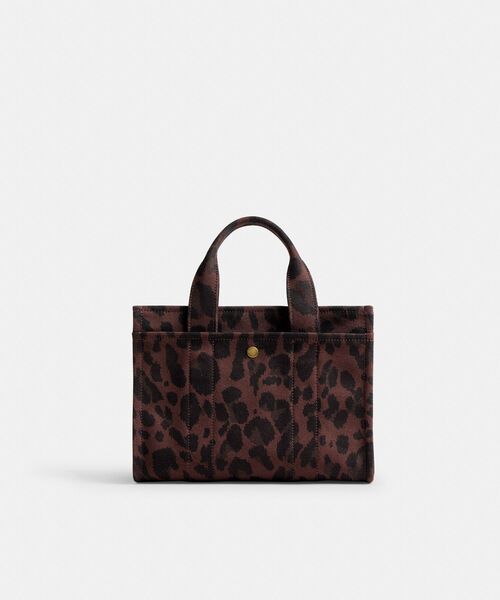 カーゴ トート 26・レオパード プリント（トートバッグ）｜COACH