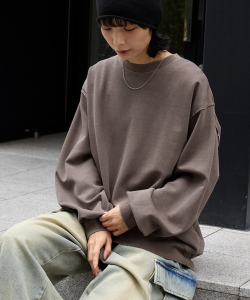 dezert デザート ビッグシルエット クルーネック スウェット dezert