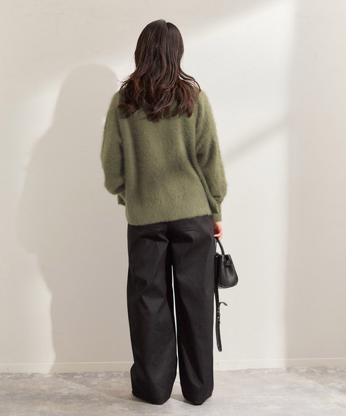 journal standard L'essage(ジャーナルスタンダードレサージュ)の「《追加》FOX CASHMERE Vネックカーディガン(カーディガン/ボレロ・レディース・オリーブ/ネイビー/ベージュ/チャコールグレー・FREE)」の20枚目の写真