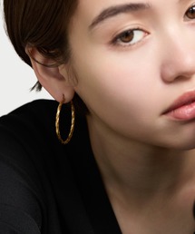 THE LIMELY（ザライムリー）の「ツイストフープピアス（ピアス（両耳用））」