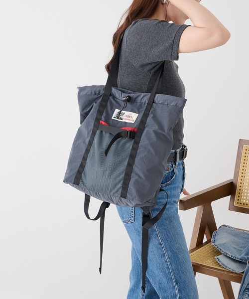 Caribou(カリブー)の「【CARIBOU】ULTRA LIGHT PACK TOTE CB13-AC-5(トートバッグ・メンズ・ベージュ/グレー・FREE)」の5枚目の写真