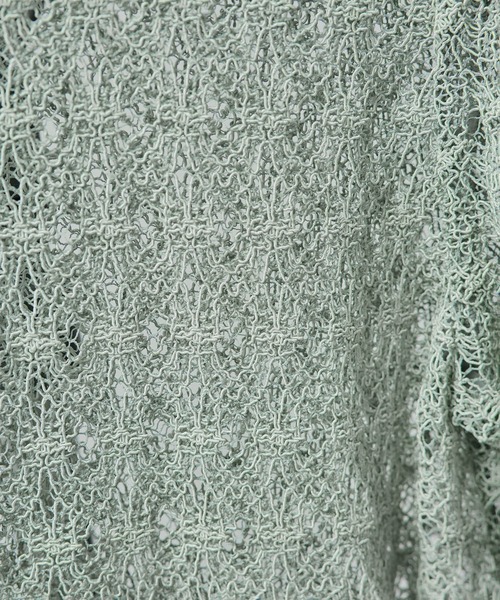 SALON adam et rope'（サロン アダム エ ロペ）の「ラッセルレースヘムスカラップスカート / セットアップ対応（スカート・レディース・ブラック/オフホワイト/グリーン系その他・FREE）」の19枚目の写真