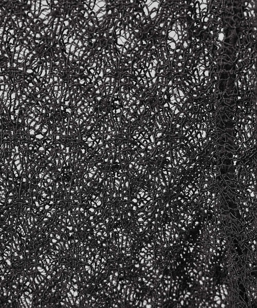 SALON adam et rope'（サロン アダム エ ロペ）の「ラッセルレースヘムスカラップスカート / セットアップ対応（スカート・レディース・ブラック/オフホワイト/グリーン系その他・FREE）」の18枚目の写真