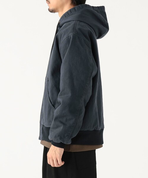 B:MING by BEAMS(ビーミングバイビームス)の「フェード ジップ 中綿 フードブルゾン(ブルゾン・メンズ・ブラック/ホワイト系その他5・XL/S/M/L)」の10枚目の写真