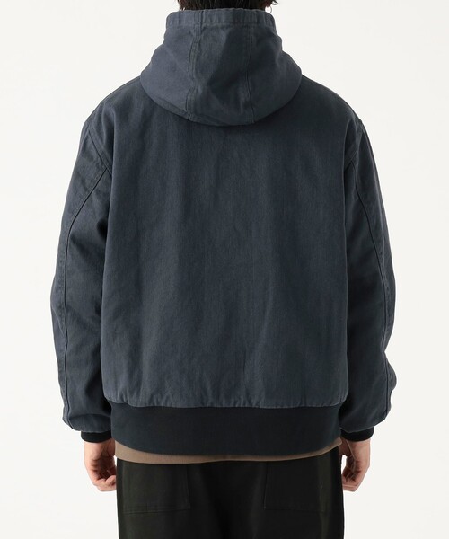 B:MING by BEAMS(ビーミングバイビームス)の「フェード ジップ 中綿 フードブルゾン(ブルゾン・メンズ・ブラック/ホワイト系その他5・XL/S/M/L)」の11枚目の写真