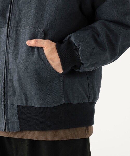 B:MING by BEAMS(ビーミングバイビームス)の「フェード ジップ 中綿 フードブルゾン(ブルゾン・メンズ・ブラック/ホワイト系その他5・XL/S/M/L)」の13枚目の写真
