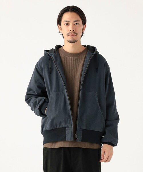 B:MING by BEAMS(ビーミングバイビームス)の「フェード ジップ 中綿 フードブルゾン(ブルゾン・メンズ・ブラック/ホワイト系その他5・XL/S/M/L)」の17枚目の写真