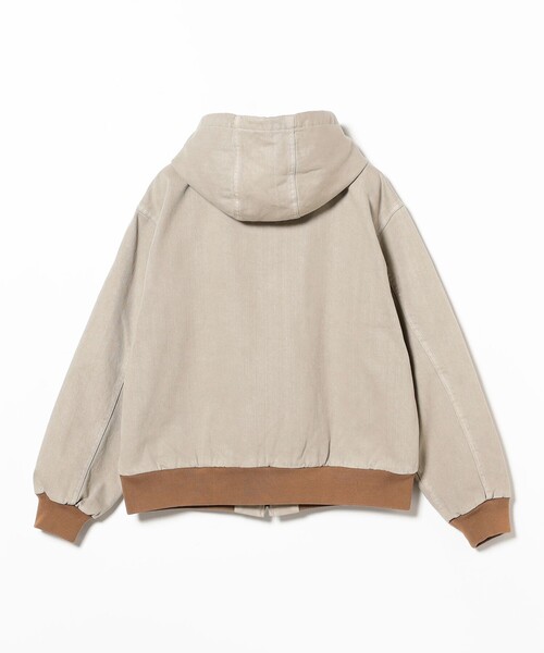 B:MING by BEAMS(ビーミングバイビームス)の「フェード ジップ 中綿 フードブルゾン(ブルゾン・メンズ・ブラック/ホワイト系その他5・XL/S/M/L)」の22枚目の写真