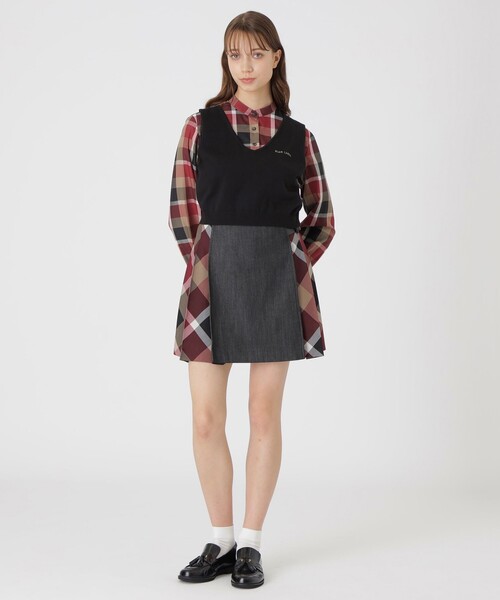 ブルーレーベルクレストブリッジ♡新作今季 チェックビエラスカート BLUE LABEL / BLACK LABEL CRESTBRIDGE｜クレストブリッジ