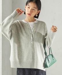 〈手洗い可能〉ウール カシミヤ 2WAY プルオーバー