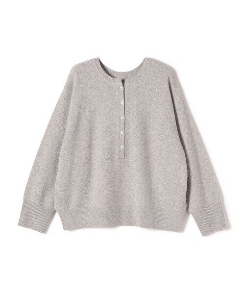 SHIPS（シップス）の「〈手洗い可能〉ウール カシミヤ 2WAY プルオーバー（ニット/セーター・レディース・ネイビー/ライトグレー/ピンク/レッド/ブラック/オフホワイト/トップグレー/ピンク系その他・ONE SIZE）」の15枚目の写真
