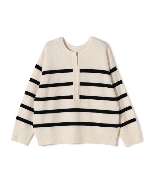 SHIPS（シップス）の「〈手洗い可能〉ウール カシミヤ 2WAY プルオーバー（ニット/セーター・レディース・ネイビー/ライトグレー/ピンク/レッド/ブラック/オフホワイト/トップグレー/ピンク系その他・ONE SIZE）」の21枚目の写真