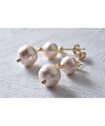 【Astyle】コットンパールピアス(MA)