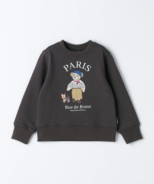 SHIPS Colors(シップス カラーズ)の「SHIPS Colors:80~130cm /〈洗濯機可能〉TeddyBear(R) スウェット 2◇(スウェット・キッズ・ナチュラル/ブラウン/ダークグレー/ネイビー/チャコールグレー・100/110/130/120/90/80)」の8枚目の写真