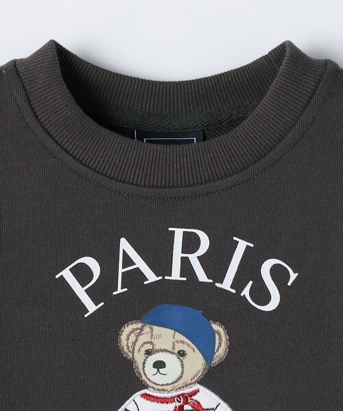 SHIPS Colors(シップス カラーズ)の「SHIPS Colors:80~130cm /〈洗濯機可能〉TeddyBear(R) スウェット 2◇(スウェット・キッズ・ナチュラル/ブラウン/ダークグレー/ネイビー/チャコールグレー・100/110/130/120/90/80)」の12枚目の写真