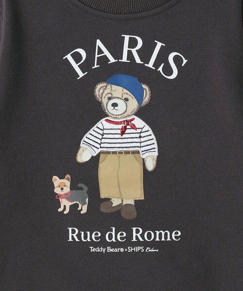 SHIPS Colors(シップス カラーズ)の「SHIPS Colors:80~130cm /〈洗濯機可能〉TeddyBear(R) スウェット 2◇(スウェット・キッズ・ナチュラル/ブラウン/ダークグレー/ネイビー/チャコールグレー・100/110/130/120/90/80)」の14枚目の写真