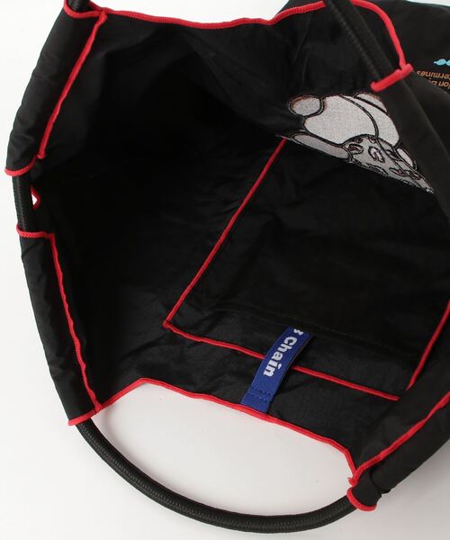 DOUBLE STANDARD CLOTHING（ダブルスタンダードクロージング）の「Ball&Chain / Skateboard bearミニショッピングバッグ（WEB限定）（エコバッグ/サブバッグ・レディース・ブラック・FREE）」の6枚目の写真