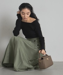 &. NOSTALGIA（アンドドットノスタルジア）の「オフショルトップス（Tシャツ/カットソー）」