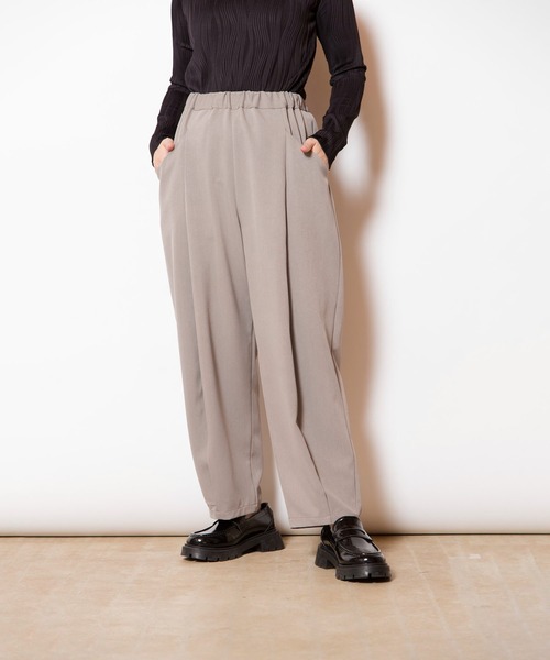 オズモーシス（OSMOSIS）/変形タックパンツ 変形タックパンツ（その他パンツ）｜OSMOSIS（オズモーシス）の