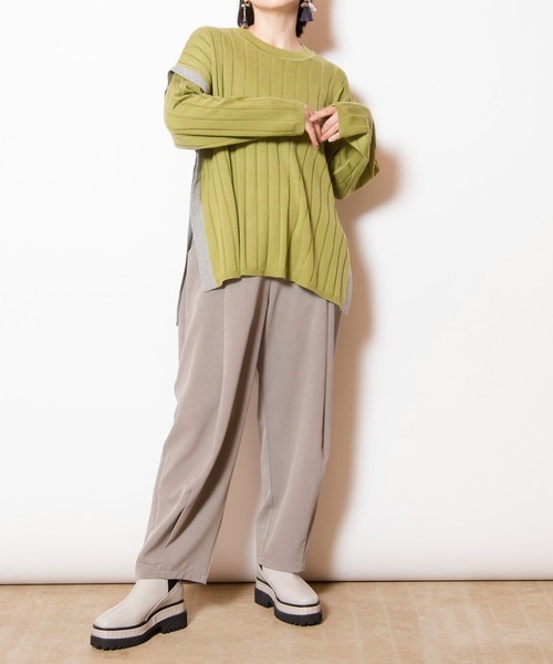 セール】変形タックパンツ（その他パンツ）｜OSMOSIS（オズモーシス