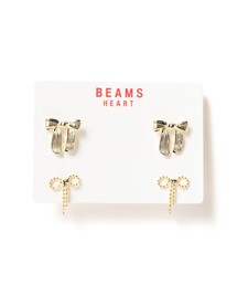 BEAMS HEART（ビームスハート）の「リボン セットピアス（ピアス（両耳用））」