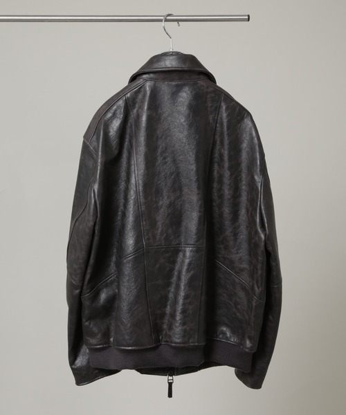 HOTEL PALACE｣ シングルライダース レザーJKT（ライダースジャケット