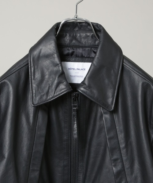 HOTEL PALACE｣ シングルライダース レザーJKT（ライダースジャケット