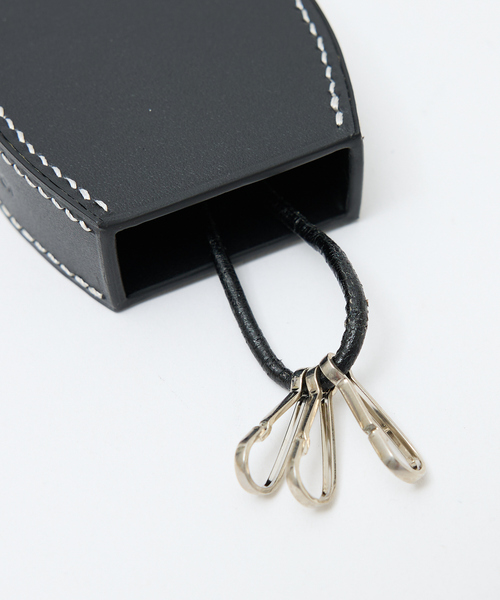 ED ROBERT JUDSON（エドロバートジャドソン）の「【ED ROBERT JUDSON / エドロバートジャドソン】BUCKS / BOX STITCH CROCHET/キーケース/クロシェット（キーケース/キーアクセサリー・メンズ・キャメル/ブラック・フリー）」の5枚目の写真