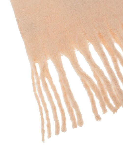 earth music&ecology（アースミュージックアンドエコロジー）の「ワンポイントビッグマフラー（マフラー・レディース・アイボリー/ピンク系その他3/チャコールグレー/ライトブラウン・F）」の20枚目の写真