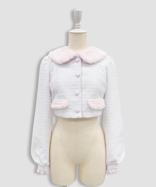 エコファーカラーツイードセットアップ（セットアップ）｜Honey