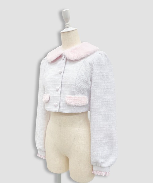 エコファーカラーツイードセットアップ（セットアップ）｜Honey