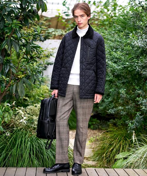 DRESSTERIOR(ドレステリア)の「キルティング ハンティングジャケット(ブルゾン・メンズ・ブラック/オリーブ・94/92/91/90)」の22枚目の写真