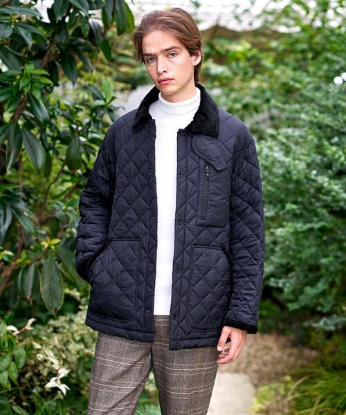 DRESSTERIOR(ドレステリア)の「キルティング ハンティングジャケット(ブルゾン・メンズ・ブラック/オリーブ・94/92/91/90)」の20枚目の写真