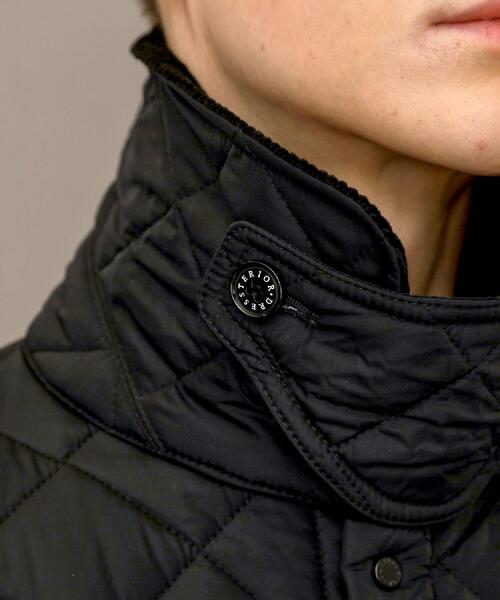 DRESSTERIOR(ドレステリア)の「キルティング ハンティングジャケット(ブルゾン・メンズ・ブラック/オリーブ・94/92/91/90)」の11枚目の写真