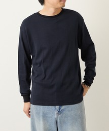 【Robert P. Miller】パネルリブ ロンT CASUAL FIT 142C