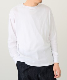 【Robert P. Miller】パネルリブ ロンT CASUAL FIT 142C