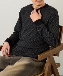 【Robert P. Miller】パネルリブ ロンT CASUAL FIT 142C