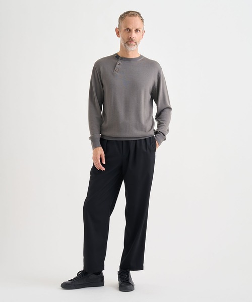 irenisa/イレニサ】別注BELTED TAPERED PANTS（スラックス）｜IRENISA