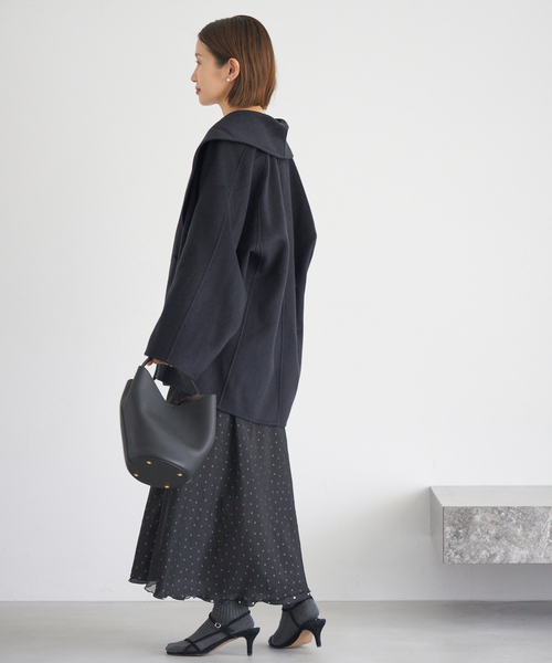 追加》Super160 ショールカラーハーフコート（その他アウター）｜IENA