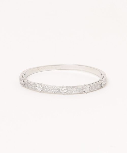 VIBGYOR(ヴィブジョー)の「レディース フラワーデザイン バングル(BDS)(バングル/リストバンド・レディース・ゴールド/シルバー・FREE)」の1枚目の写真