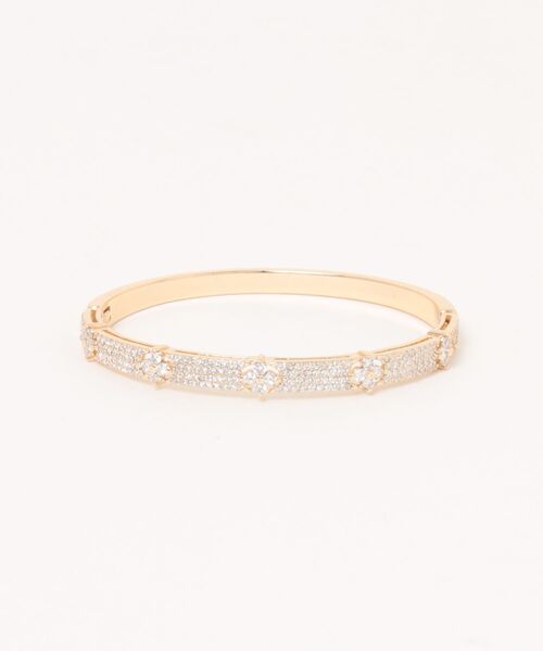 VIBGYOR(ヴィブジョー)の「レディース フラワーデザイン バングル(BDS)(バングル/リストバンド・レディース・ゴールド/シルバー・FREE)」の2枚目の写真