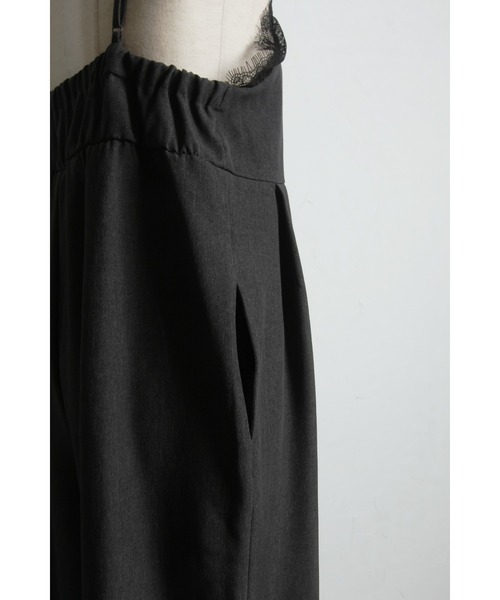 &. NOSTALGIA（アンドドットノスタルジア）の「レースキャミオールインワン（つなぎ/オールインワン・レディース・ブラック/チャコールグレー・M）」の22枚目の写真