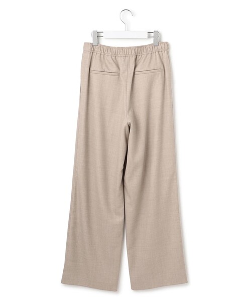 23区(ニジュウサンク)の「【洗える】ハイカウントフラノ ドロスト ワイド パンツ(その他パンツ・レディース・グレー系/ライトグレー系/ベージュ系・40/38/36)」の20枚目の写真