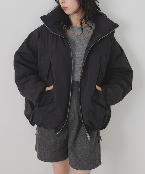 セール】【ayu×LIAN】ファイバーダウンフードデザインジャケット